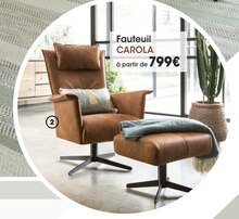 H&H Cabestany - Fauteuil Carola Promo Fauteuil Carola dans le catalogue H&H "Promos" à Cabestany