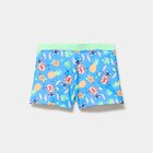 Boxer de bain taille élastiquée Stitch bleu garçon en promo chez La Halle Boxer de bain taille élastiquée Stitch bleu garçon dans le catalogue La Halle