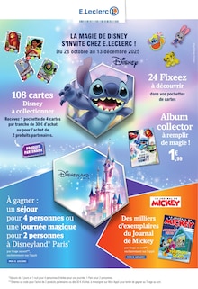 Prospectus E.Leclerc de la semaine "Tout pour PRÉPARER NOËL À PRIX E.LECLERC" avec 2 pages, valide du 02/12/2025 au 14/12/2025 pour Bobigny et alentours