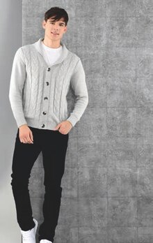 Mode - STRAIGHT UP dans le catalogue Aldi Cardigan homme - STRAIGHT UP à 13,99 € en promo chez Aldi
