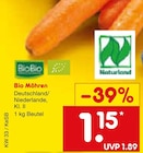 Bio Möhren im Angebot bei Netto Marken-Discount in Bergheim Bio Möhren Angebote von BioBio bei Netto Marken-Discount Bergheim für 1,15 €