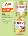 Früchte von HIPP für 0,89 € bei Müller im Angebot Früchte von HIPP im aktuellen Müller Prospekt