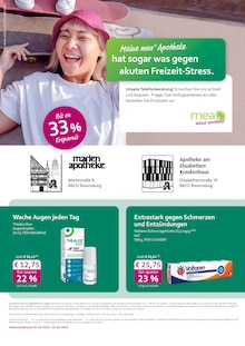 Aktueller mea - meine apotheke Prospekt (Ravensburg, 4 Seiten zum blättern mea - meine apotheke Prospekt Unsere Mai-Angebote mit 4 Seiten