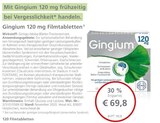 Gingium bei LINDA im Prospekt "" für 69,80 €