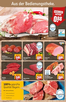 Steak im REWE Prospekt "Dein Markt" mit 36 Seiten (München)