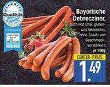 Bayerische Debrecziner von  im aktuellen EDEKA Prospekt für 1,49 €