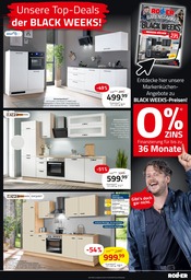 Aktueller ROLLER Prospekt mit Einbauküchen, "BÄRENSTARKE BLACK WEEKS", Seite 17