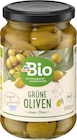 Grüne Oliven ohne Stein Angebote von dmBio bei dm-drogerie markt Weiden für 2,95 €