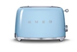 Grille pain Smeg TSF01PBEU BLEU AZUR - Smeg en promo chez Darty Roubaix à 157,00 €