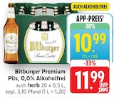 Premium Pils, 0,0% Alkoholfrei im Angebot bei EDEKA in Sindelfingen Premium Pils, 0,0% Alkoholfrei Angebote von Bitburger bei EDEKA Sindelfingen für 10,99 €