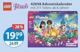Adventskalender im V-Markt Prospekt Adventskalender von LEGO im aktuellen V-Markt Prospekt für 19,99 €