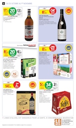 Prix et réduction Vin Rouge dans le prospectus Intermarché Super en cours Offre Vin Rouge dans le catalogue Intermarché Super du moment à la page 28