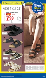 Chaussures Angebote im Prospekt "Fan de l'été" von Lidl Chaussures Angebote im Prospekt "Fan de l'été" von Lidl auf Seite 79