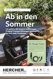 Aktueller Volkswagen Prospekt mit Gartenmöbel, "Sommer pur", Seite 1