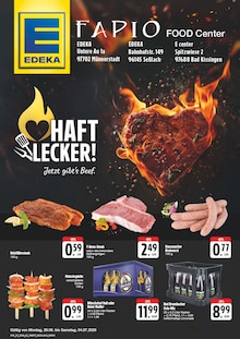 Aktueller EDEKA Prospekt "Wir lieben Lebensmittel!" für Seßlach Aktueller EDEKA Prospekt für Seßlach mit Seiten