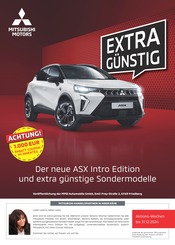 Aktueller Mitsubishi Werkstatt & Auto Prospekt in Dorsten und Umgebung, "Extra Günstig" mit 8 Seiten, 16.09.2024 - 13.10.2024