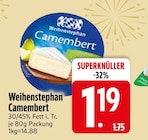 Camembert von Weihenstephan im aktuellen EDEKA Prospekt für 1,19 €