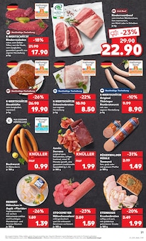 Steak im Kaufland Prospekt "Aktuelle Angebote" mit 54 Seiten (Göttingen)