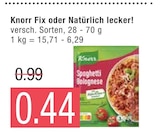 Fix oder Natürlich lecker! bei Marktkauf im Buxtehude Prospekt für 0,44 €