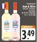 Chardonnay Angebote von Jean & Alice bei E center Niederkassel für 3,49 €