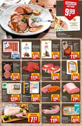 Grillfleisch Angebot im aktuellen REWE Prospekt auf Seite 8