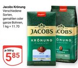 Krönung im Angebot bei GLOBUS in Willich Krönung Angebote von Jacobs bei GLOBUS Willich für 5,85 €