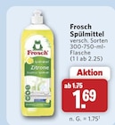 Spülmittel Zitrone im Angebot bei combi in Paderborn Spülmittel Zitrone Angebote von Frosch bei combi Paderborn für 1,69 €