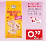Russisch Brot bei Netto Marken-Discount im Rutesheim Prospekt für 0,79 €