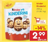 Kinderini von Kinder für 2,99 € bei Netto Marken-Discount im Angebot Kinderini von Kinder im aktuellen Netto Marken-Discount Prospekt