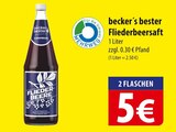 becker's bester Fliederbeersaf Angebote bei famila Nordost Lüneburg für 5,00 €