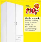 Kleiderschrank Angebote bei Opti-Megastore Cuxhaven für 119,00 €