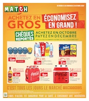 Promos Whisky dans le catalogue "ACHETEZ EN GROS ÉCONOMISEZ EN GRAND !" de Supermarchés Match Whisky en promo dans le catalogue Supermarchés Match à la page 1
