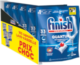 (1)Capsules lave-vaisselle Quantum nettoyage efficace & brillance - FINISH en promo chez Cora Franconville à 23,99 €