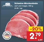 Schweine-Minutensteaks von Gut Ponholz im aktuellen Netto Marken-Discount Prospekt für 2,79 €