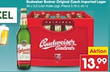 Original Czech Imported Lager im Angebot bei Netto Marken-Discount in Hannover Original Czech Imported Lager Angebote von Budweiser Budvar bei Netto Marken-Discount Hannover für 13,99 €