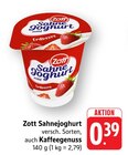 EDEKA - Sahnejoghurt Erdbeere Angebot im Prospekt Sahnejoghurt Erdbeere bei EDEKA im Prospekt "" für 0,39 €