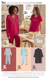 Promos Robe Femme dans le catalogue "Tex" de Carrefour Robe Femme en promo dans le catalogue Carrefour à la page 4