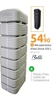 Récupérateur d’eau Dune 320 L - BELLI en promo chez Mr.Bricolage Aix-en-Provence à 54,90 €