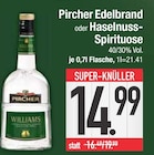 Spirituosen im EDEKA Prospekt Edelbrand von Pircher im aktuellen EDEKA Prospekt für 14,99 €