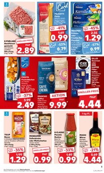 Rindfleisch im Kaufland Prospekt "Aktuelle Angebote" mit 52 Seiten (Rostock)