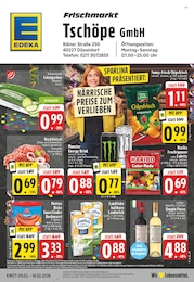 EDEKA Prospekt für Düsseldorf: "Aktuelle Angebote", 26 Seiten, 09.02.2026 - 14.02.2026