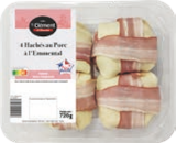 4 Hachés au porc à l'emmental - ST-CLÉMENT LE BOUCHER à 5,49 € dans le catalogue Aldi