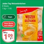 Weizenbrötchen Angebote von Jeden Tag bei GLOBUS Rostock für 1,09 €