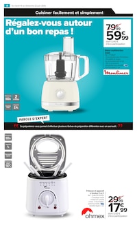 Promo Robot Pâtissier dans le catalogue Carrefour Market du moment à la page 6