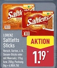 Saltletts Sesam-Sticks von Lorenz im aktuellen ALDI Nord Prospekt für 1,19 €