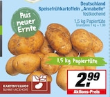 Speisefrühkartoffeln „Annabelle“ im Angebot bei EDEKA in Coesfeld Speisefrühkartoffeln „Annabelle“ Angebote von Kartoffelhof Bühne-Lackhove bei EDEKA Coesfeld für 2,99 €