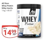 Whey Protein im Angebot bei GLOBUS in Duisburg Whey Protein Angebote von All Stars bei GLOBUS Duisburg für 14,99 €