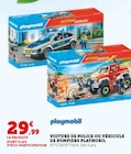 Voiture de police - PLAYMOBIL - Super U à Dunkerque Voiture de police - PLAYMOBIL en promo chez Super U Dunkerque à 29,99 €