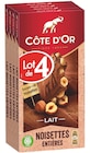 Tablette de chocolat - Côte d'Or - Supermarchés Match à Dunkerque Tablette de chocolat - Côte d'Or en promo chez Supermarchés Match Dunkerque à 8,40 €