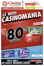 Catalogue Casino Supermarchés "Le mois Casinomania", 8 pages, à Arcueil, 11/11/2019 - 24/11/2019 Prospectus Casino Supermarchés "Le mois Casinomania", 8 pages, à Arcueil, 11/11/2019 - 24/11/2019